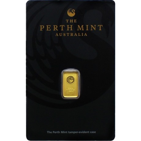 1 g Perth Mint - Klokan - investiční zlaty slitek