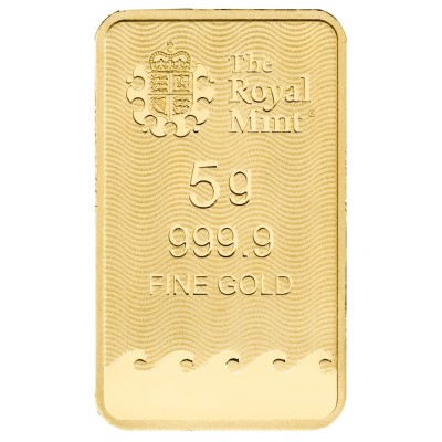 Royal Mint - Merry Christmas - 5g - zlatý investiční slitek
