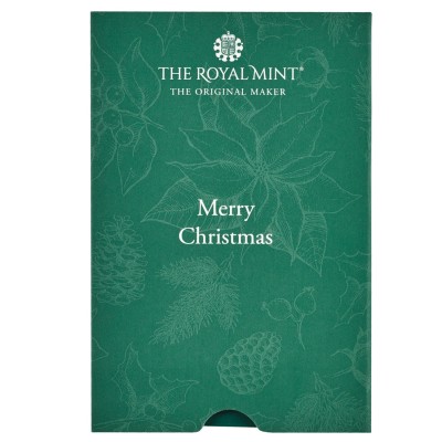 Royal Mint - Merry Christmas - 5g - zlatý investiční slitek