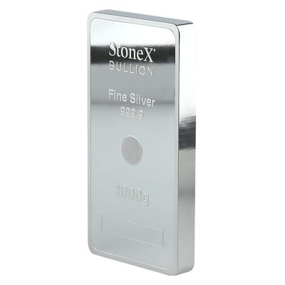 StoneX - 1000 g - stříbrný mincovní slitek