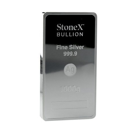 StoneX - 1000 g - stříbrný mincovní slitek