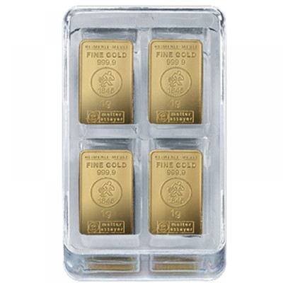 Heimerle + Meule Unity Box - 32 x 1 g - lingotti d'oro da investimento
