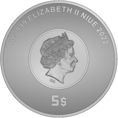 Combattimento Mortale - Moneta da collezione d'argento da 2 Oz.