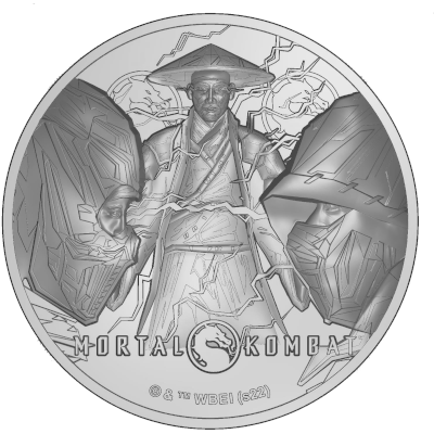 Combattimento Mortale - Moneta da collezione d'argento da 2 Oz.
