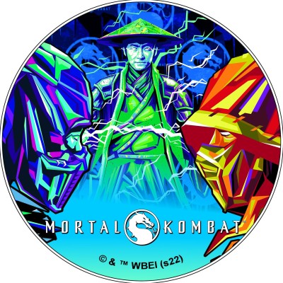 Combattimento Mortale - Moneta da collezione d'argento da 2 Oz.