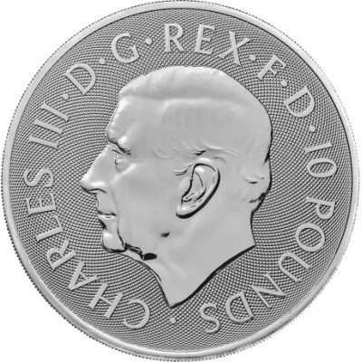 Miti e Leggende - Re Artù - 10 Oz - moneta d'argento da investimento