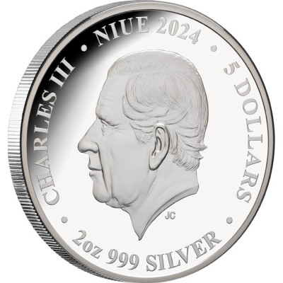Tornado - Moneta da collezione d'argento da 2 Oz