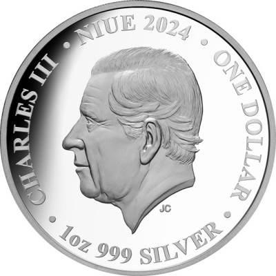Cigno - Moneta da collezione d'argento da 1 Oz.