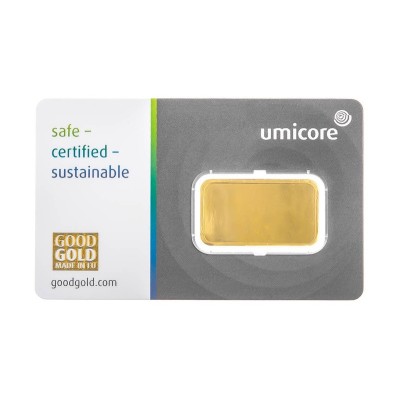 Umicore - 10g - lingotto d'oro da investimento