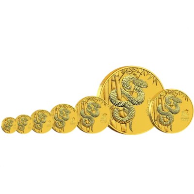 Serpente lunare 2025 - 1/4 Oz - moneta d'oro da investimento