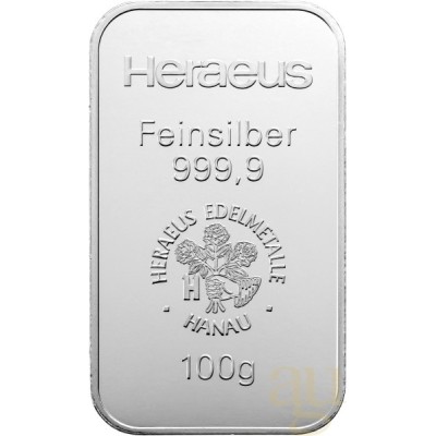 Argor-Heraeus 100 g - Lingotto d'argento da investimento