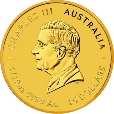 Serpente lunare 2025 - 1/10 Oz - moneta d'oro da investimento