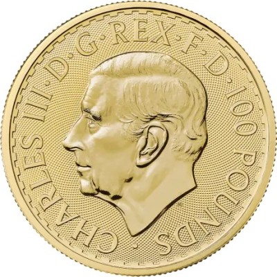 Britannia 2025 - Moneta d'oro da 1 Oz.