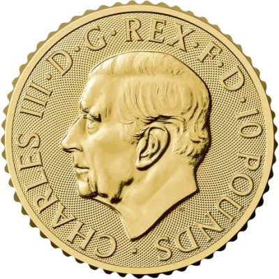 Britannia 2025 - 1/10 Oz - moneta d'oro da investimento