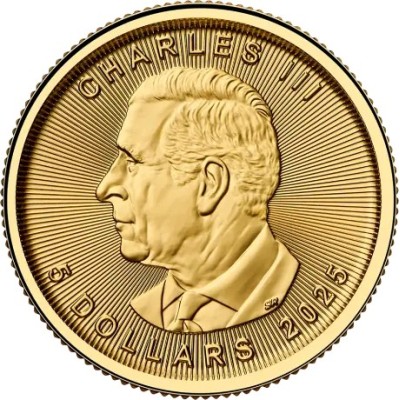 Foglia d'acero (2025) - 1/10 Oz - moneta d'oro da investimento