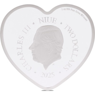 Topolino e Minnie Mouse - Moneta d'argento da collezione da 1 Oz