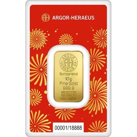 Argor Heraeus - Anno del Serpente (2025) - 10 g - lingotto d'oro
