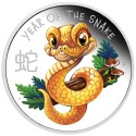 Serpente lunare - 1/2 Oz - Moneta d'argento da collezione