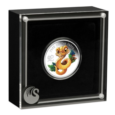 Serpente lunare - 1/2 Oz - Moneta d'argento da collezione