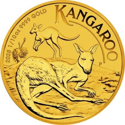 Canguro (2025) - 1/10 Oz - moneta d'oro da investimento