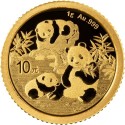 Panda (2025) - 1g - moneta d'oro da investimento