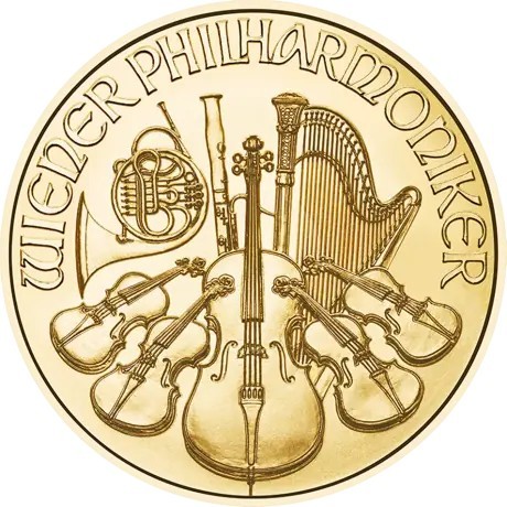 Wiener Philharmoniker (2025) - 1/4 Oz - moneta d'oro da investimento