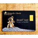 Heimerle + Meule - 1g - lingotto d'oro da investimento