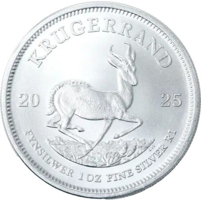 Krugerrand (2025) - 1 Oz - moneta d'argento da investimento