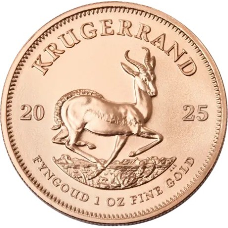 Krugerrand (2025) - 1 Oz - moneta d'oro da investimento