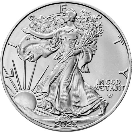 American Eagle (2025) - 1 Oz - moneta d'argento da investimento