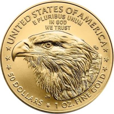Aquila americana (2025) - Moneta d'oro da 1 Oz.