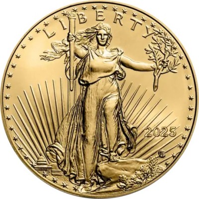 Aquila americana (2025) - Moneta d'oro da 1/4 di oncia