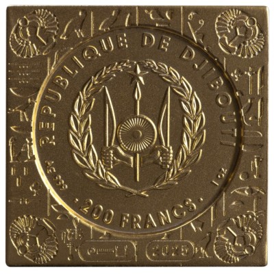 Piramidi di Giza - 6 Oz - moneta d'argento prooflike da collezione (consegna 26.5.2025)