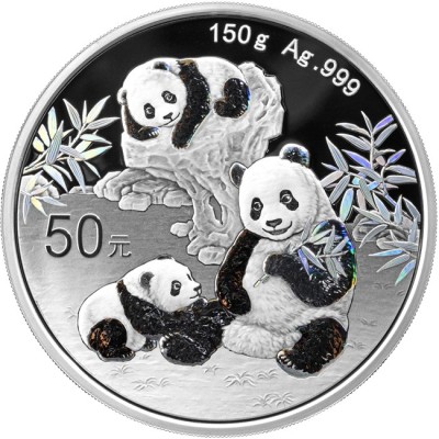 Panda (2025) - 150 g - moneta d'argento da collezione proof
