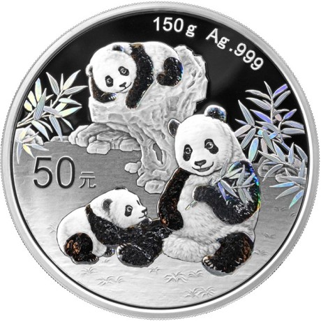 Panda (2025) - 150 g - moneta d'argento da collezione proof
