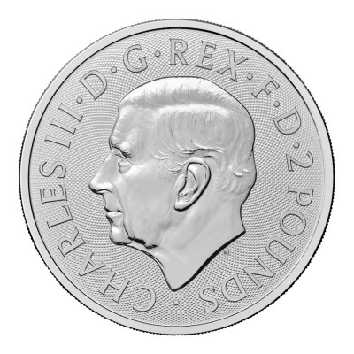 Miti e leggende - Beowulf e il drago - 1 Oz - moneta d'argento da investimento