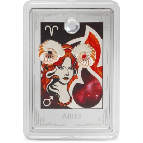 Ariete (2025) - 2 Oz - moneta d'argento da collezione (consegna 27.3.2025)