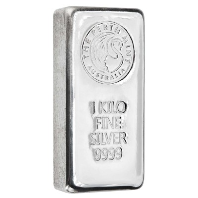 Zecca di Perth - 1 KG - lingotto d'argento da investimento