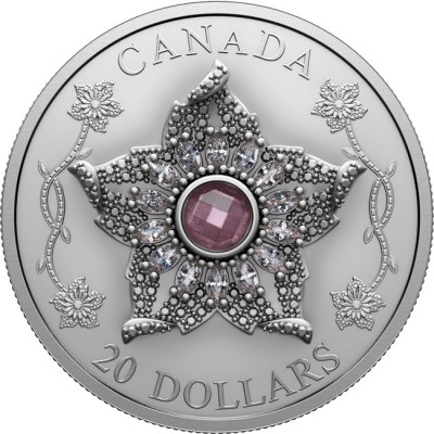 Williamson Diamond Brooch - 1 Oz - moneta d'argento da collezione (consegna 17.4.2025)
