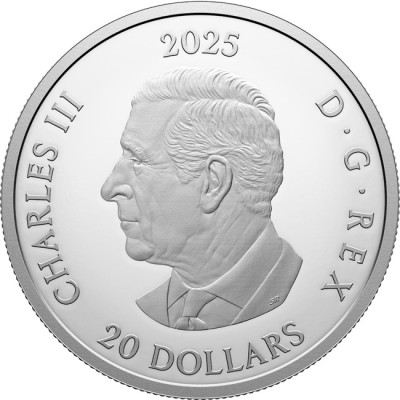 Triplo Acero - Moneta da collezione d'argento da 1 Oz (consegna 30.5.2025)