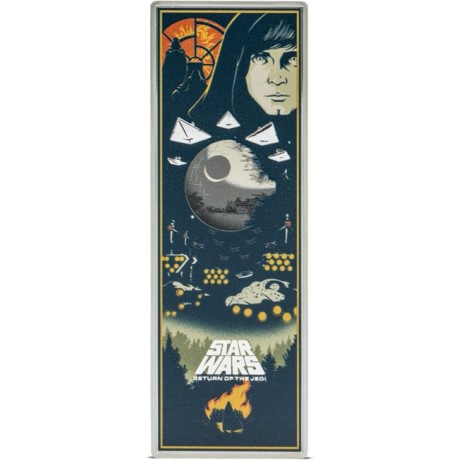 Star Wars: La minaccia fantasma - Moneta da collezione d'argento da 3 once