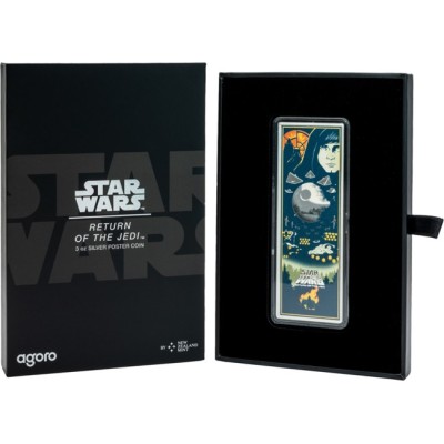 Star Wars: La minaccia fantasma - Moneta da collezione d'argento da 3 once