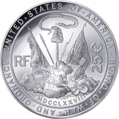 George Washington - Moneta da collezione d'argento da 2 Oz