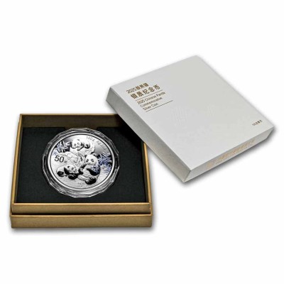 Panda (2025) - 150 g - moneta d'argento da collezione proof