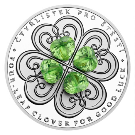 Quadrifoglio (2025) - Moneta da collezione d'argento da 1 Oz (consegna 10.7.2025)