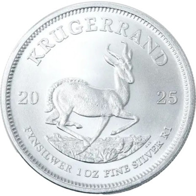 Krugerrand (2025) - 1 Oz - moneta d'argento da investimento