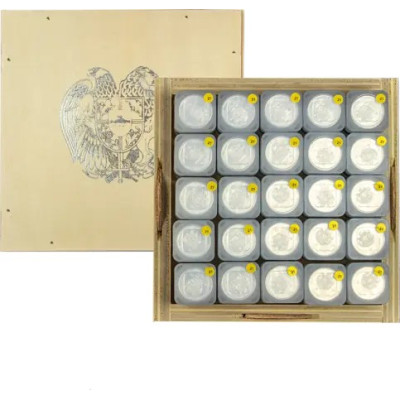 Arca di Noè (2025) - 1/2 Oz - moneta d'argento da investimento