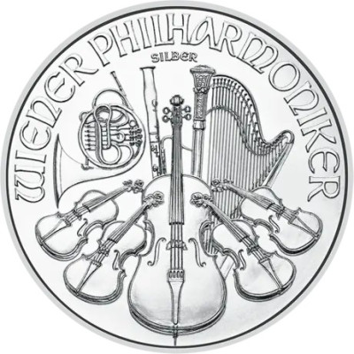 Wiener Philharmoniker (2025) - 1 Oz - moneta d'argento da investimento
