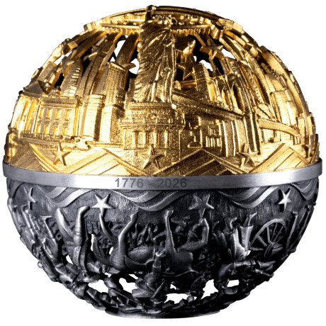 Rivoluzione e Libertà - Moneta da collezione d'argento da 2 Oz (consegna 20.11.2025)