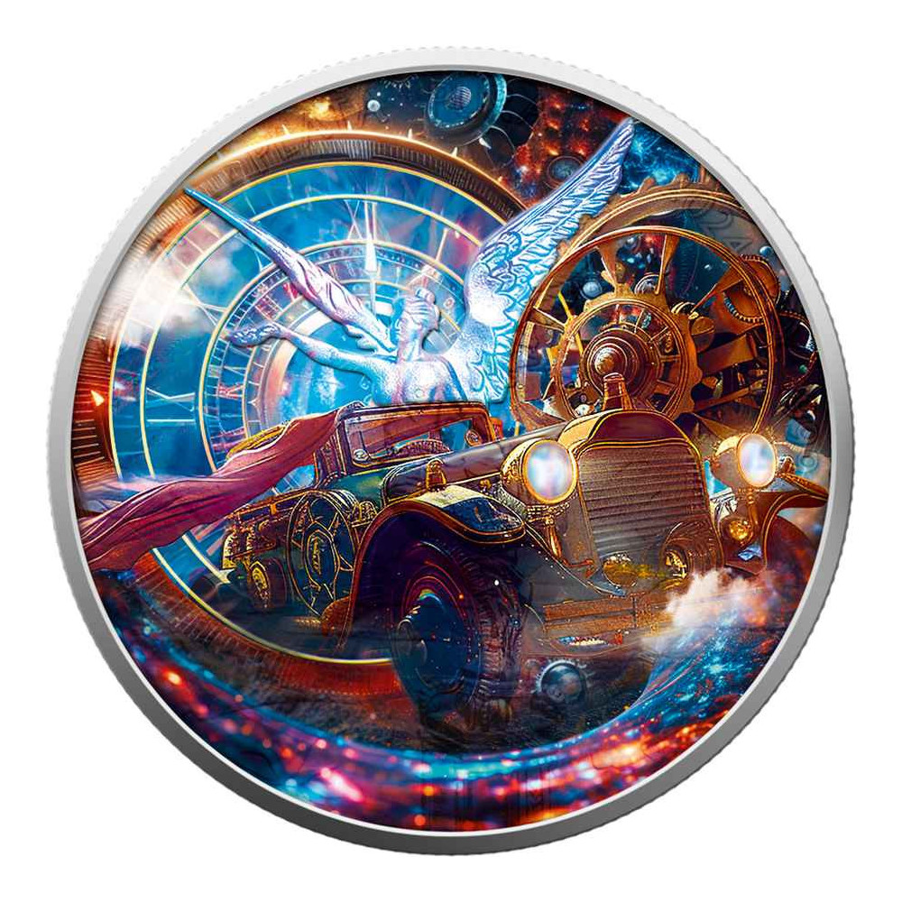 Messico Libertad (2024) - Viaggio nel tempo - Moneta d'argento da collezione Messico Libertad (2024) - Viaggio nel tempo - Moneta d'argento da collezione